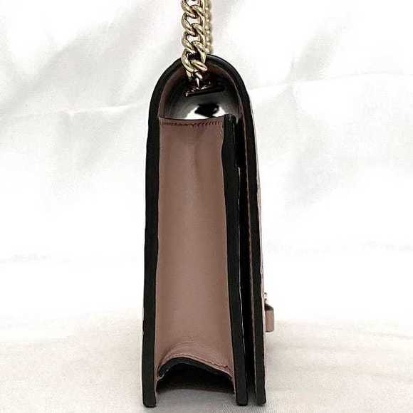 Gucci Chain Shoulder Wallet Leather Pink - Picture 3 of 10